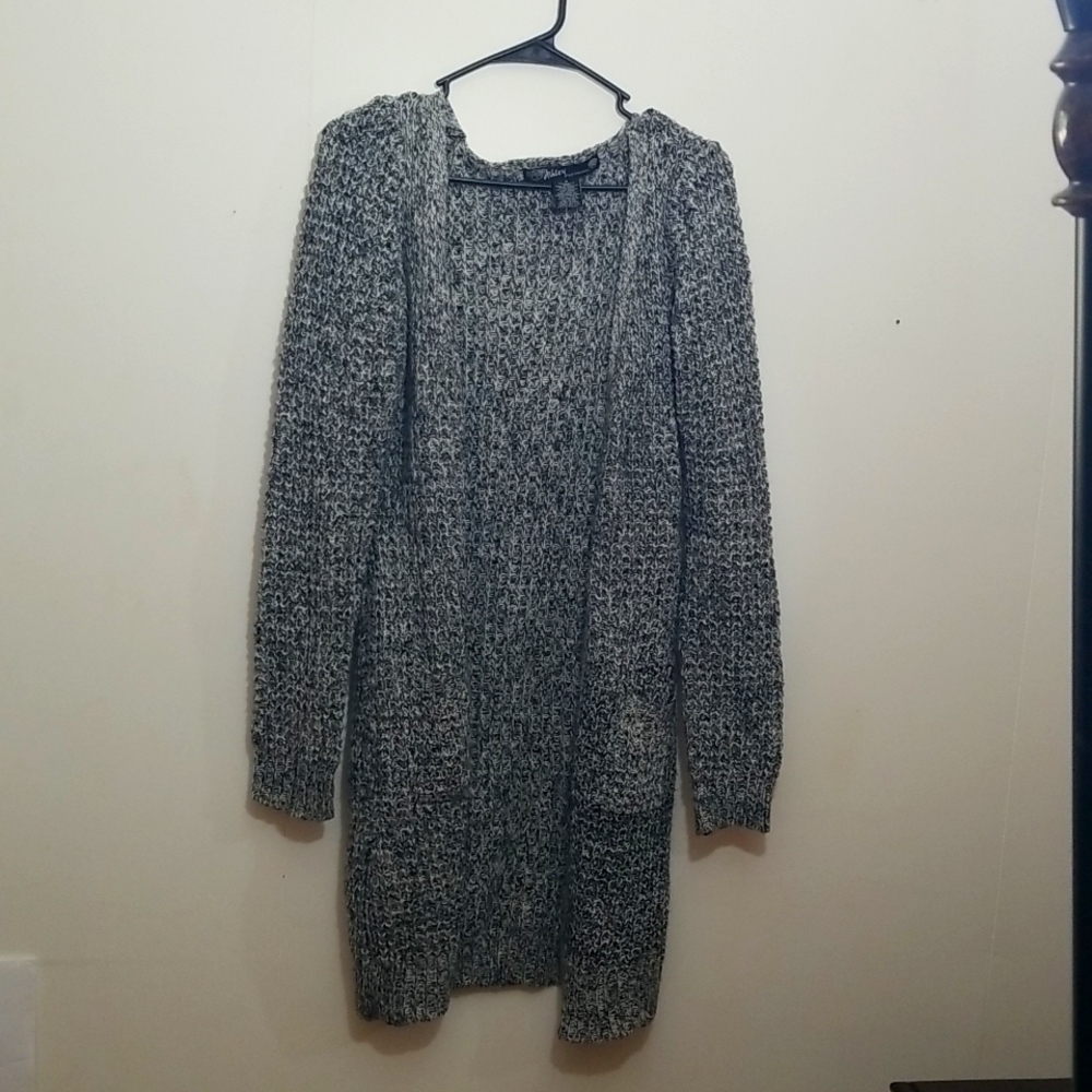 Ashley by 26 international gray cardigan
